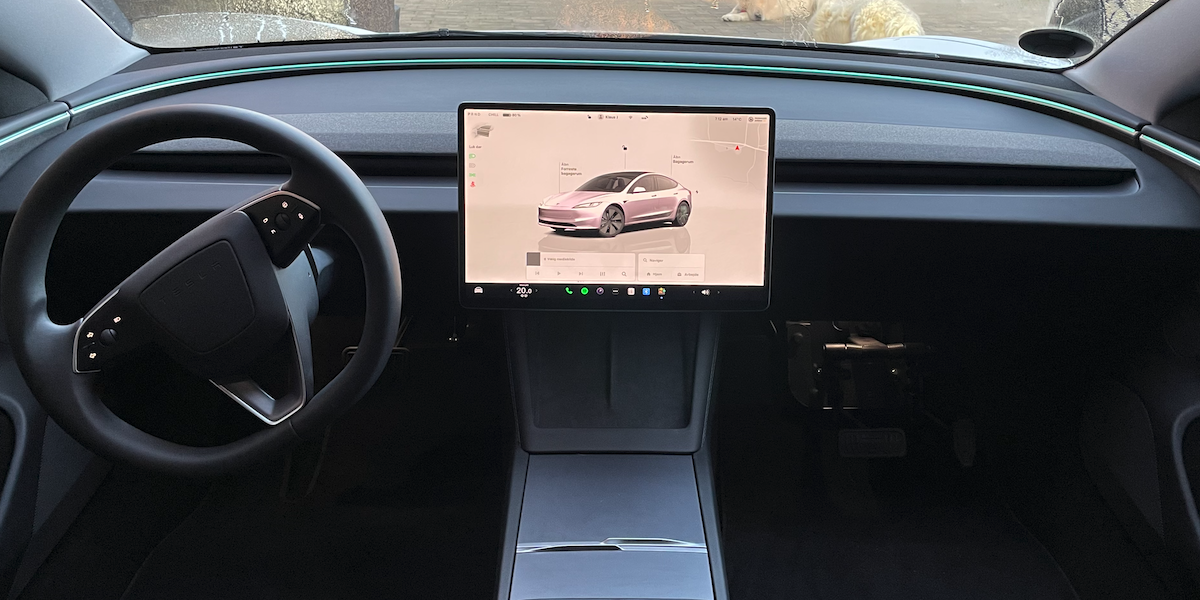 Ny skolevogn hos Rings Køreskole Thisted